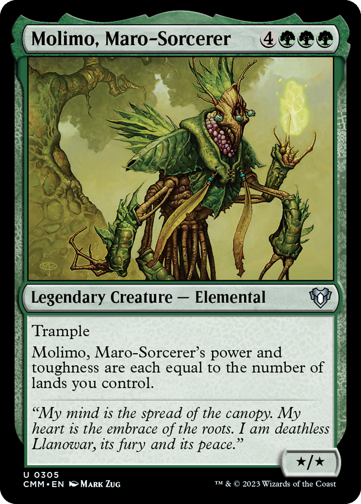 Molimo, Maro-Sorcerer [Commander Masters] - Evolution TCG