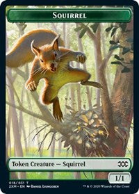 Squirrel // Thopter (008) Double-Sided Token [Double Masters Tokens] - Evolution TCG