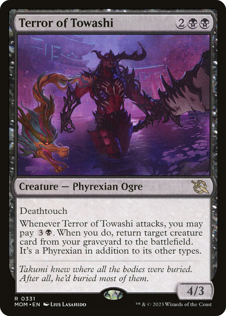 Terror of Towashi [March of the Machine] - Evolution TCG