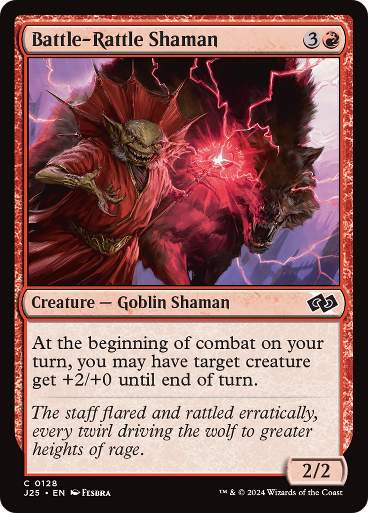 Battle-Rattle Shaman [Foundations Jumpstart] - Evolution TCG