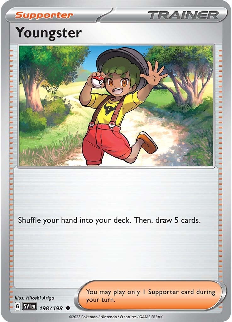 Youngster (198/198) [Scarlet & Violet: Base Set] - Evolution TCG