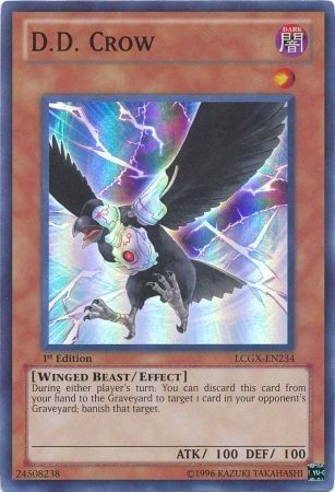 D.D. Crow [LCGX-EN234] Super Rare - Evolution TCG