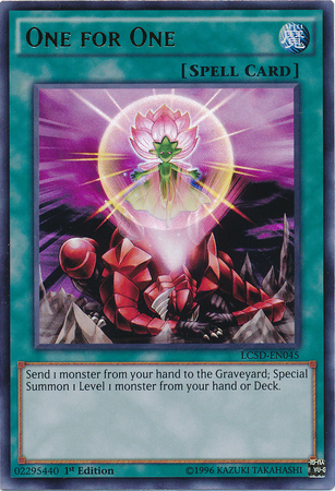 One for One [LC5D-EN045] Ultra Rare - Evolution TCG