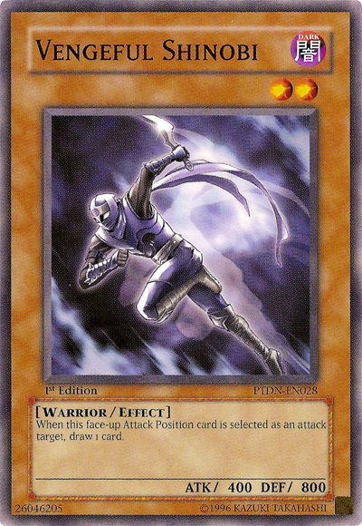Vengeful Shinobi [PTDN-EN028] Common - Evolution TCG