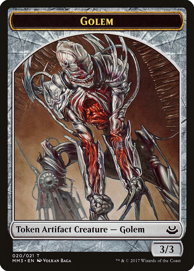 Golem Token [Modern Masters 2017 Tokens] - Evolution TCG