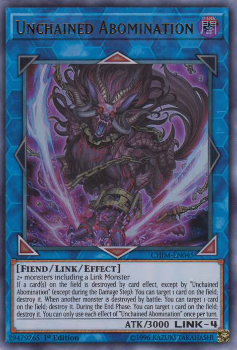 Unchained Abomination [CHIM-EN045] Ultra Rare - Evolution TCG
