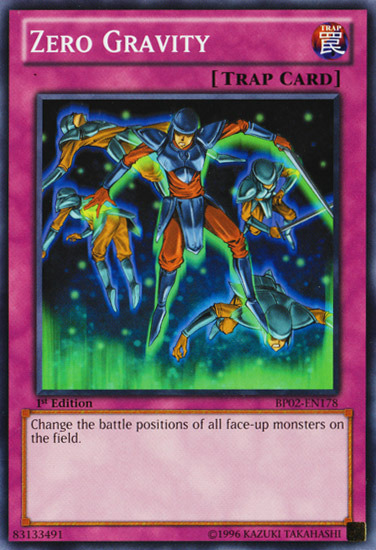 Zero Gravity [BP02-EN178] Common - Evolution TCG