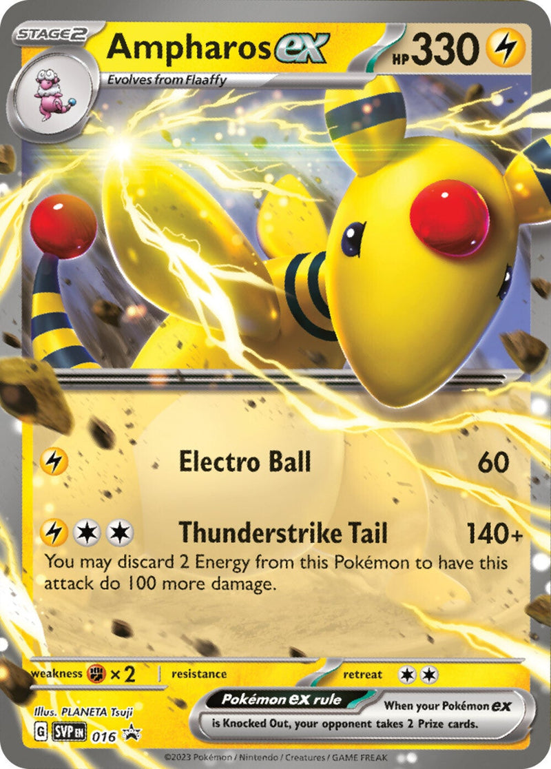 Ampharos ex (016) [Scarlet & Violet: Black Star Promos] - Evolution TCG