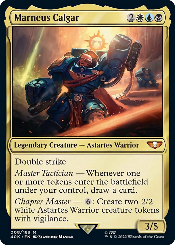 Marneus Calgar (Surge Foil) [Warhammer 40,000] - Evolution TCG