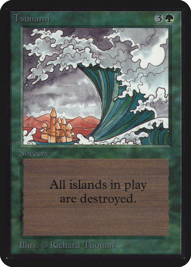 Tsunami [Alpha Edition] - Evolution TCG