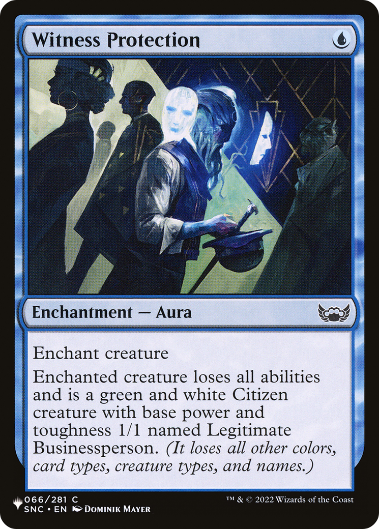 Witness Protection [The List] - Evolution TCG