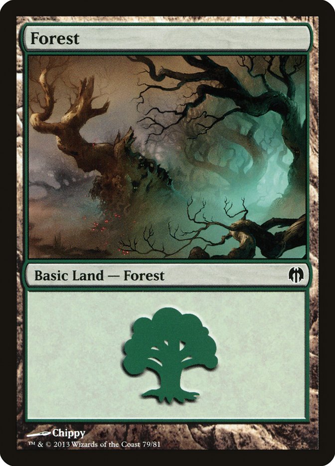 Forest (79) [Duel Decks: Heroes vs. Monsters] - Evolution TCG