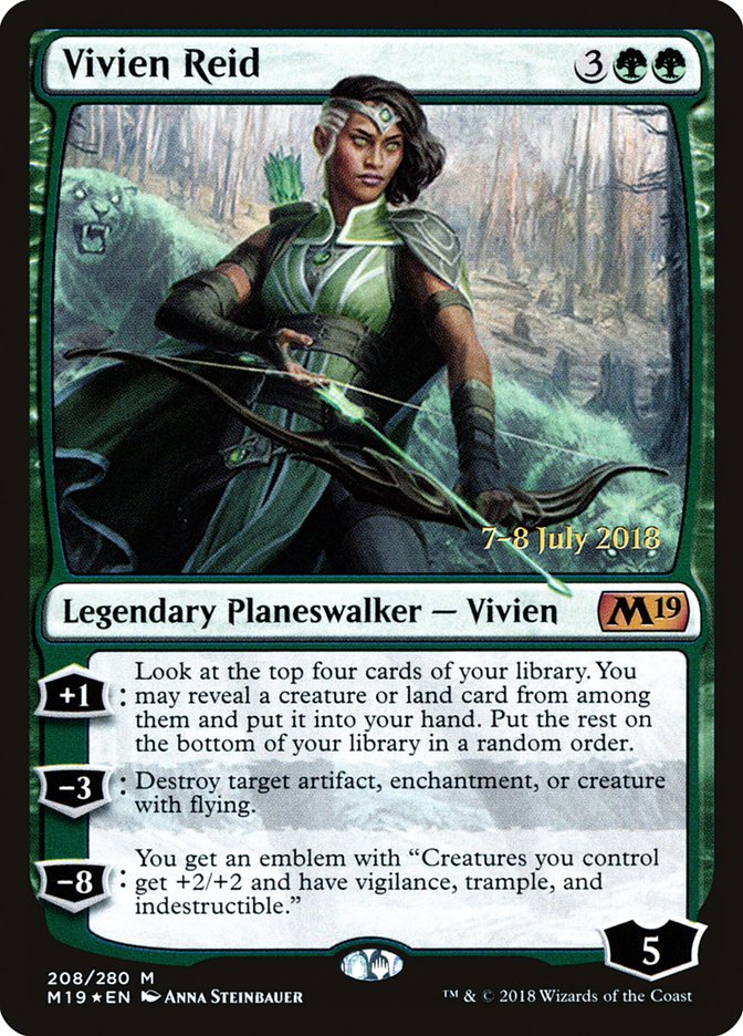 Vivien Reid [Core Set 2019 Prerelease Promos] - Evolution TCG