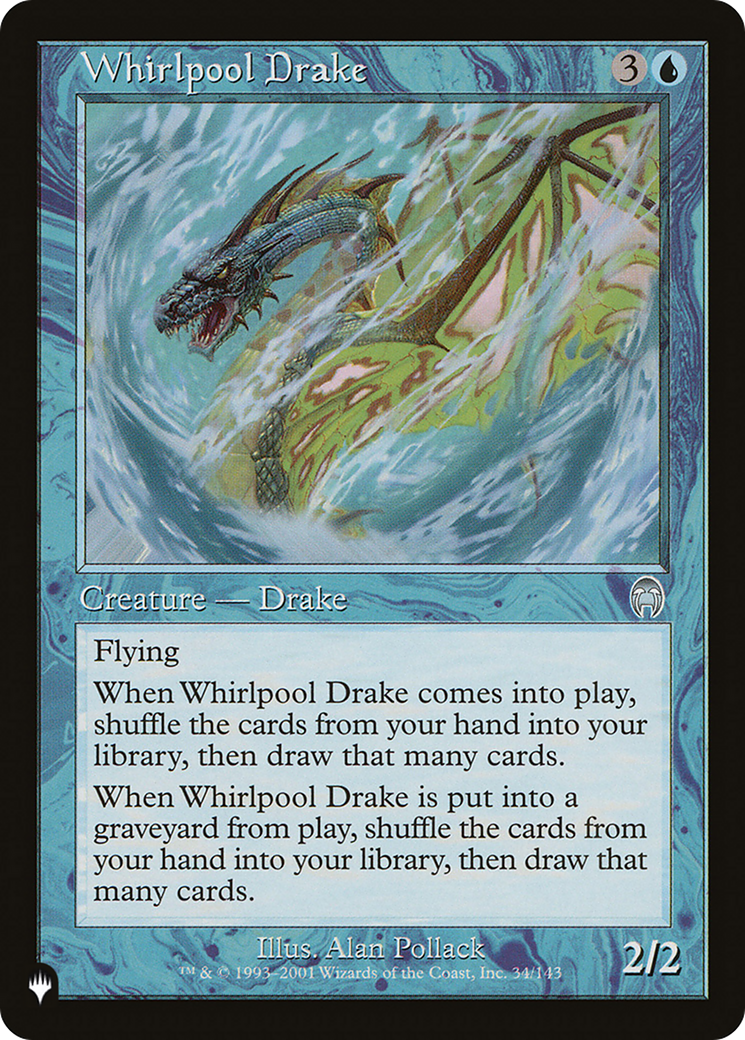 Whirlpool Drake [The List] - Evolution TCG