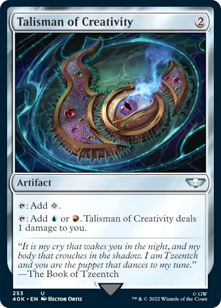 Talisman of Creativity [Warhammer 40,000] - Evolution TCG