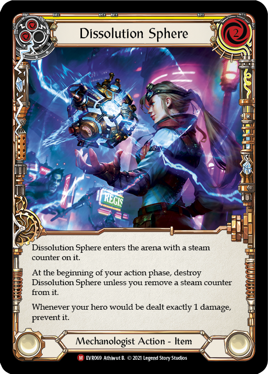 Dissolution Sphere [EVR069] (Everfest)  1st Edition Normal - Evolution TCG