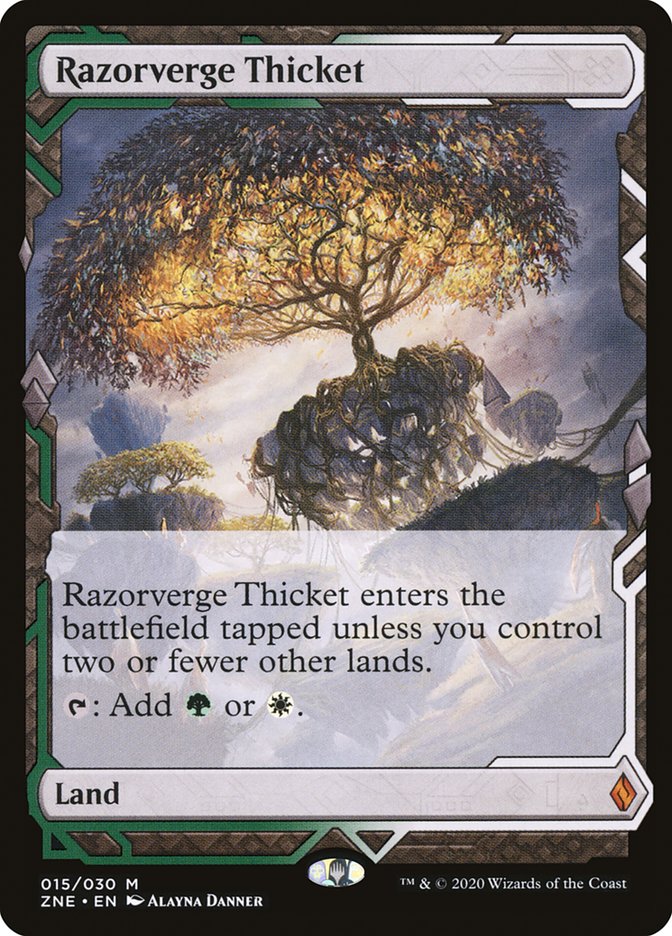 Razorverge Thicket (Expeditions) [Zendikar Rising Expeditions] - Evolution TCG