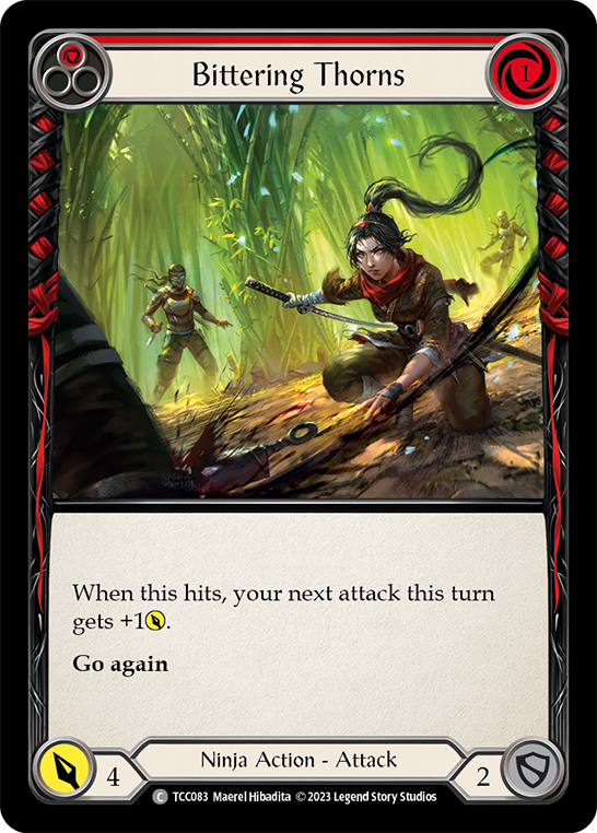 Bittering Thorns (Red) [TCC083] (Round the Table: TCC x LSS) - Evolution TCG