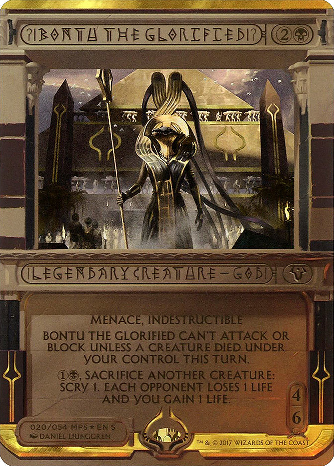 Bontu the Glorified (Invocation) [Amonkhet Invocations] - Evolution TCG
