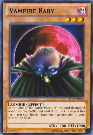 Vampire Baby (Blue) [DL16-EN002] Rare - Evolution TCG