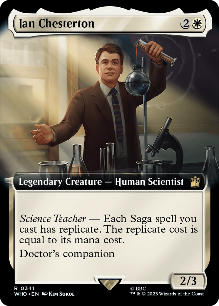 Ian Chesterton (Extended Art) [Doctor Who] - Evolution TCG