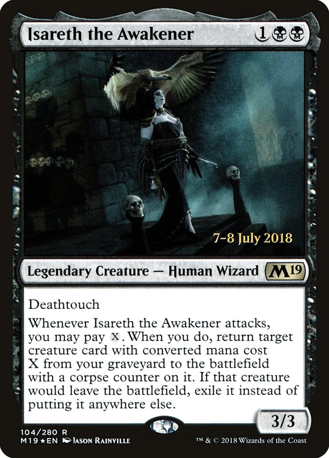 Isareth the Awakener [Core Set 2019 Prerelease Promos] - Evolution TCG