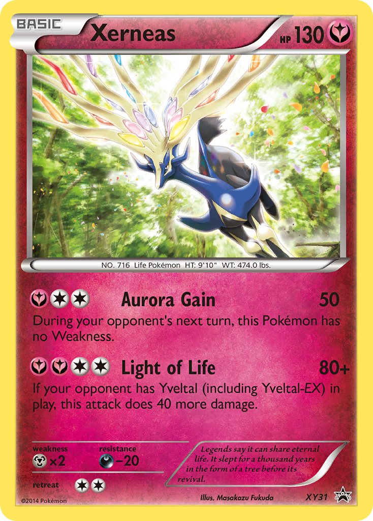 Xerneas (XY31) [XY: Black Star Promos] - Evolution TCG