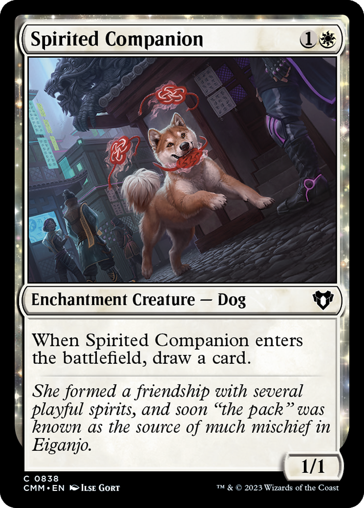 Spirited Companion [Commander Masters] - Evolution TCG