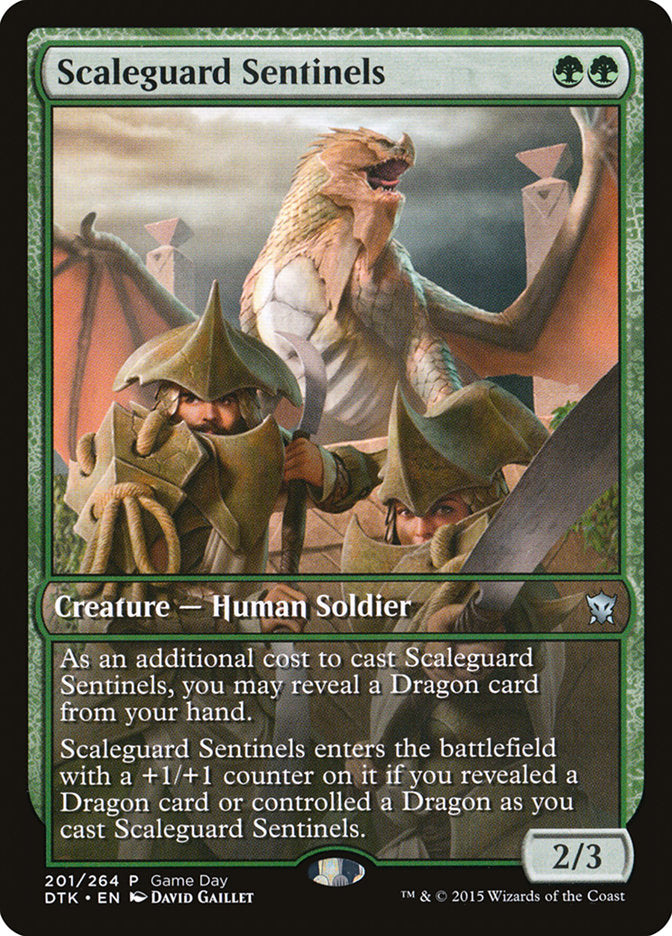 Scaleguard Sentinels (Game Day) [Dragons of Tarkir Promos] - Evolution TCG