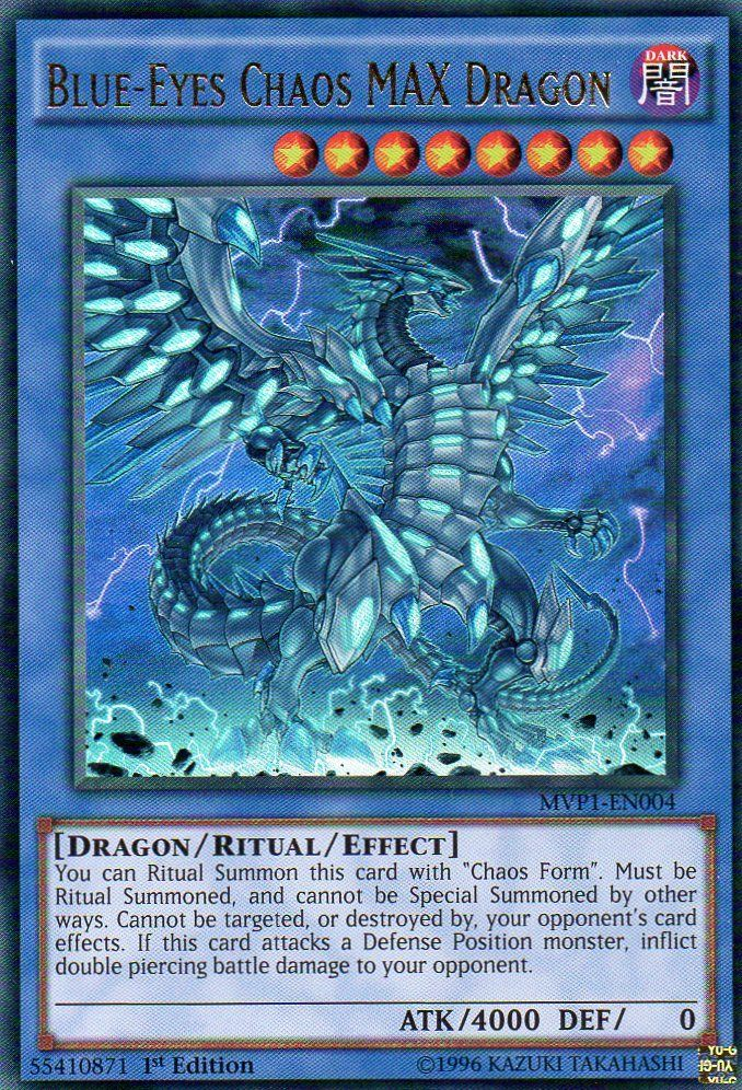 Blue-Eyes Chaos MAX Dragon [MVP1-EN004] Ultra Rare - Evolution TCG