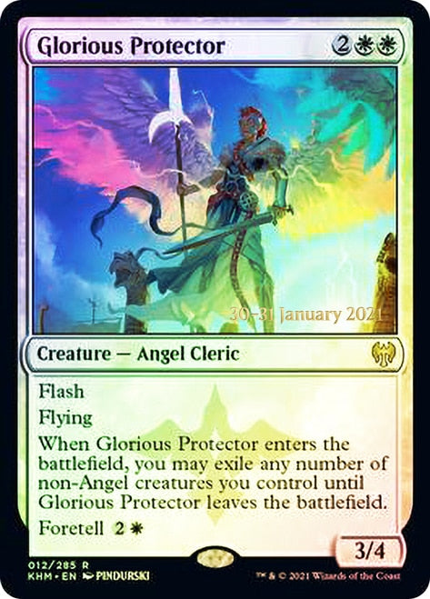 Glorious Protector [Kaldheim Prerelease Promos] - Evolution TCG