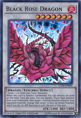 Black Rose Dragon (LC05-EN004) [LC05-EN004] Ultra Rare - Evolution TCG
