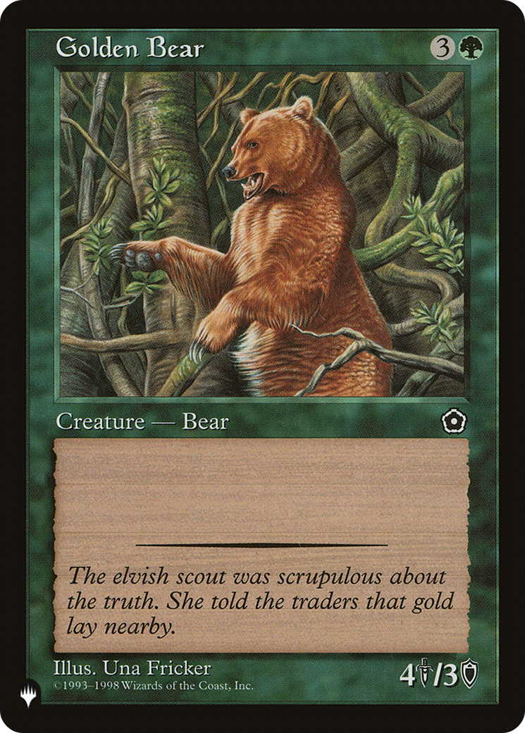 Golden Bear [The List] - Evolution TCG