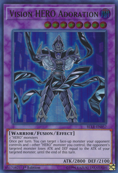 Vision Hero Adoration [BLLR-EN057] Ultra Rare - Evolution TCG
