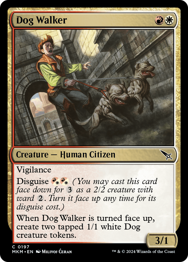 Dog Walker [Murders at Karlov Manor] - Evolution TCG