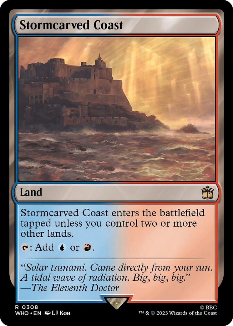 Stormcarved Coast [Doctor Who] - Evolution TCG