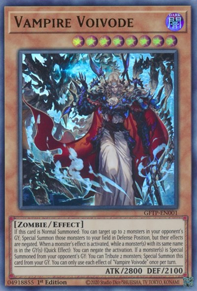 Vampire Voivode [GFTP-EN001] Ultra Rare - Evolution TCG