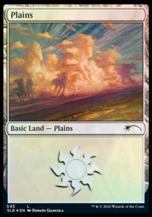 Plains (Unicorns) (543) [Secret Lair Drop Promos] - Evolution TCG