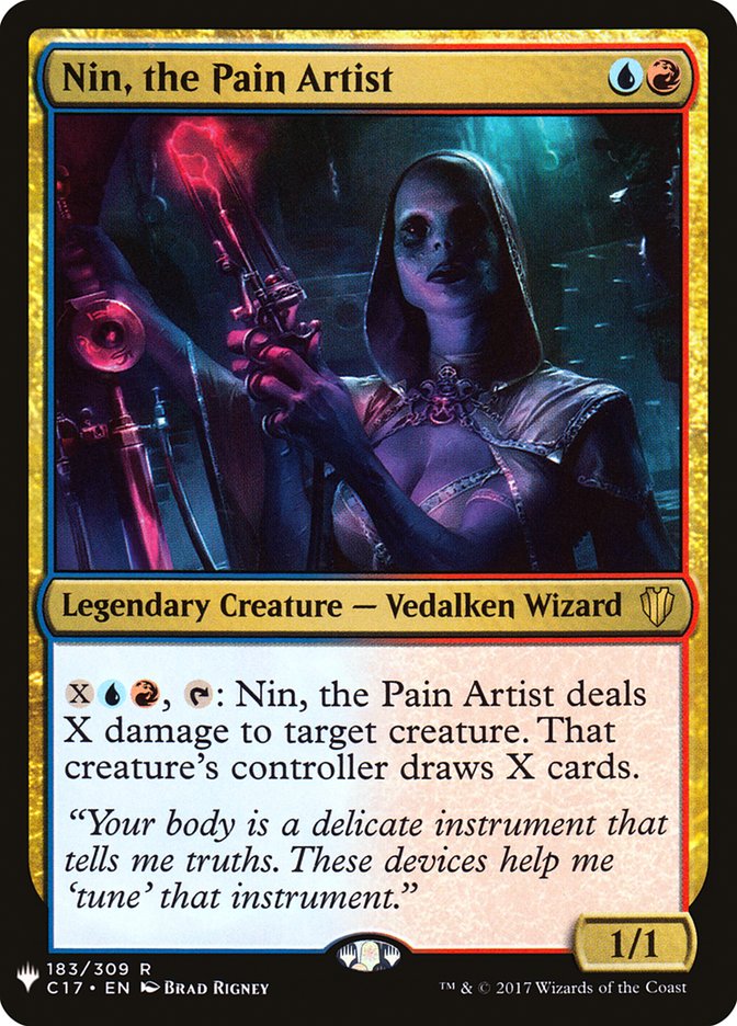 Nin, the Pain Artist [The List] - Evolution TCG