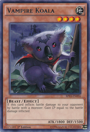 Vampire Koala [BP03-EN094] Rare - Evolution TCG