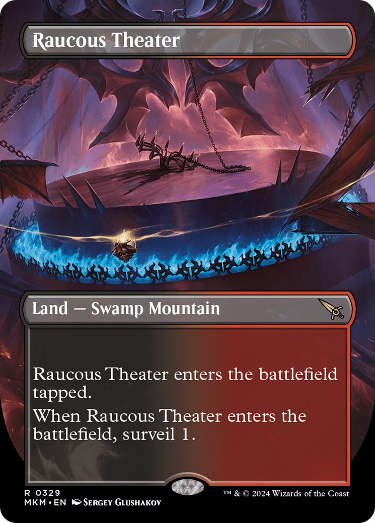 Raucous Theater (Borderless) [Murders at Karlov Manor] - Evolution TCG