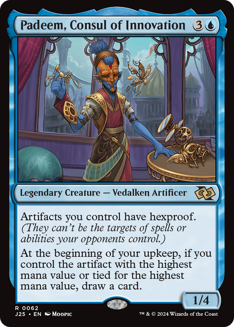 Padeem, Consul of Innovation (Anime) [Foundations Jumpstart] - Evolution TCG