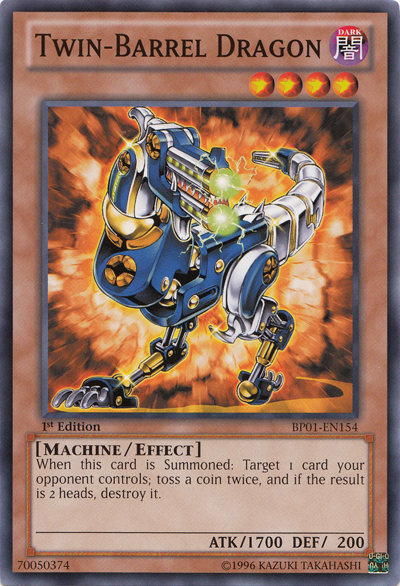 Twin-Barrel Dragon [BP01-EN154] Common - Evolution TCG