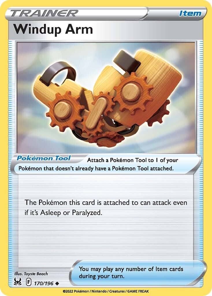 Windup Arm (170/196) [Sword & Shield: Lost Origin] - Evolution TCG