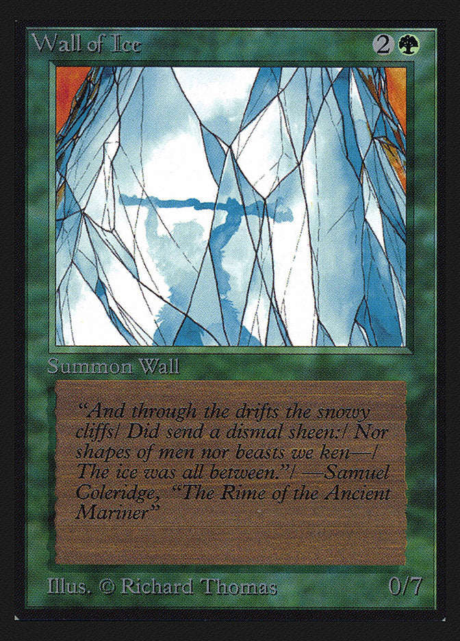 Wall of Ice [International Collectors' Edition] - Evolution TCG