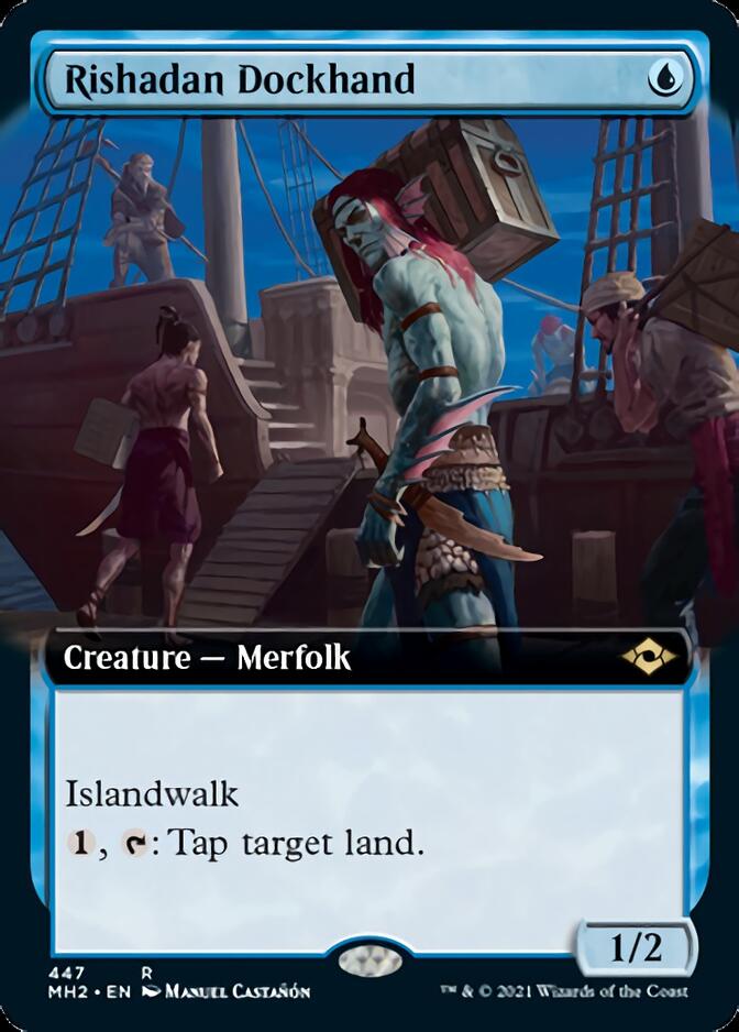 Rishadan Dockhand (Extended Art) [Modern Horizons 2] - Evolution TCG