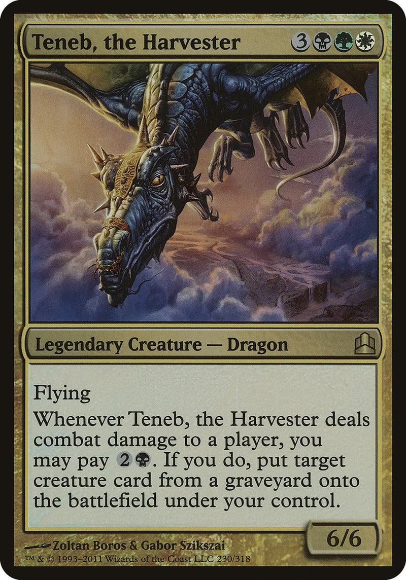 Teneb, the Harvester (Oversized) [Commander 2011 Oversized] - Evolution TCG