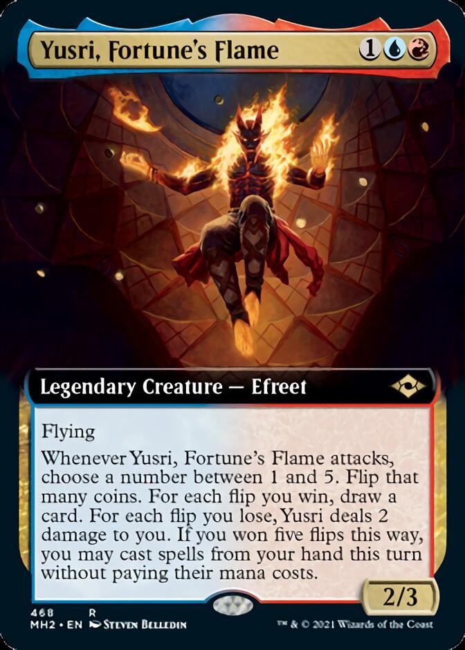 Yusri, Fortune's Flame (Extended Art) [Modern Horizons 2] - Evolution TCG
