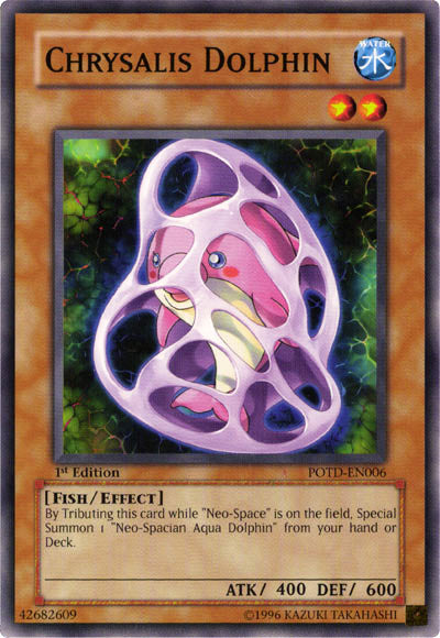 Chrysalis Dolphin [POTD-EN006] Common - Evolution TCG