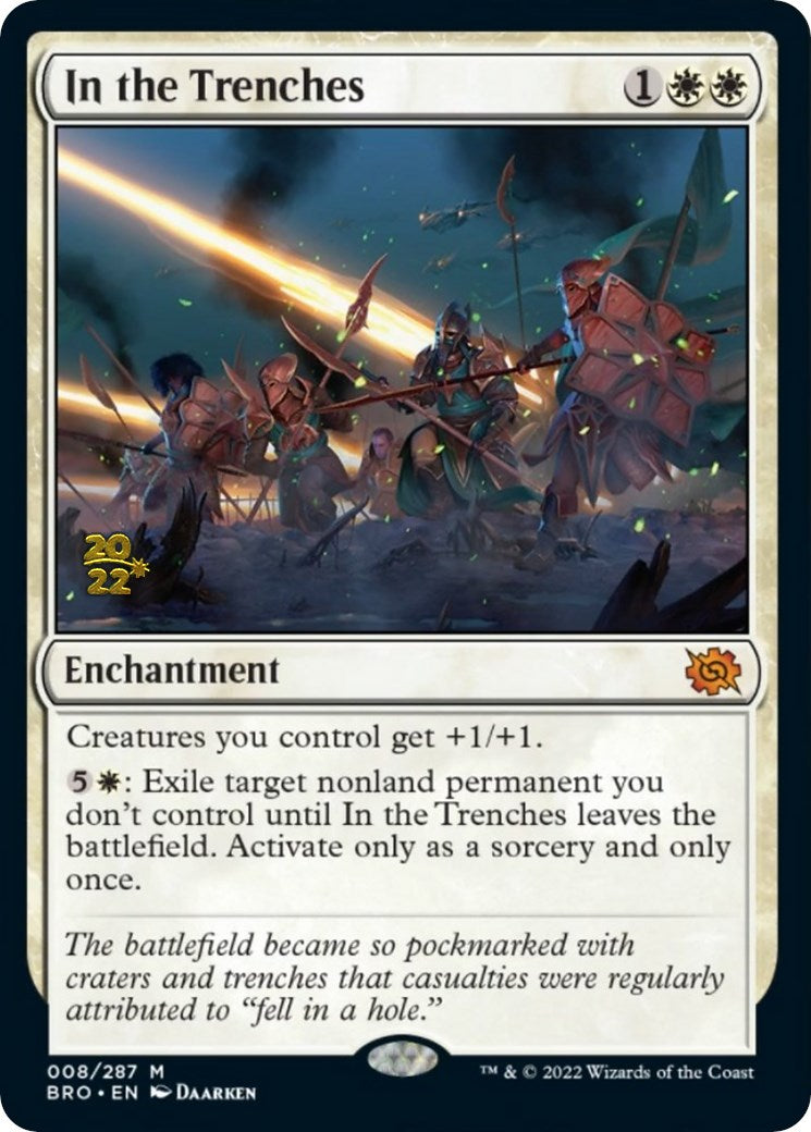 In the Trenches [The Brothers' War Prerelease Promos] - Evolution TCG